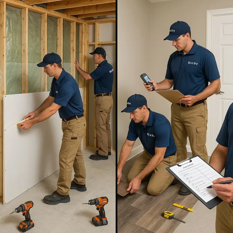 Repairs and Reconstruction process in Clinton, IL