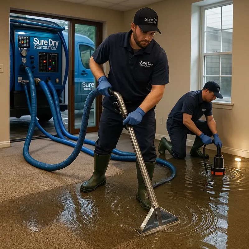 Water Extraction and Removal process in Clinton, IL